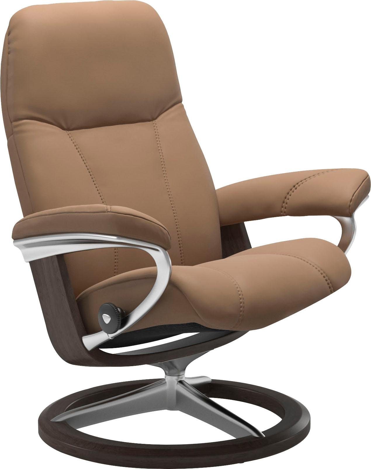 Stressless® Relaxsessel Wenge Signature mit Gestell Base, Größe Consul, L,