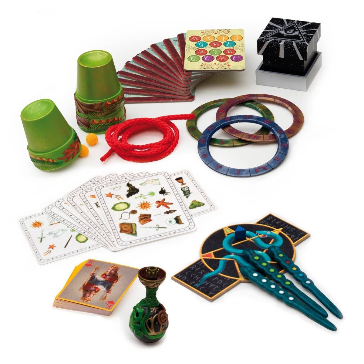 DJECO Zauberkasten Magicam 30 sensationelle Zaubertricks für Kinder ab 8 Jahren