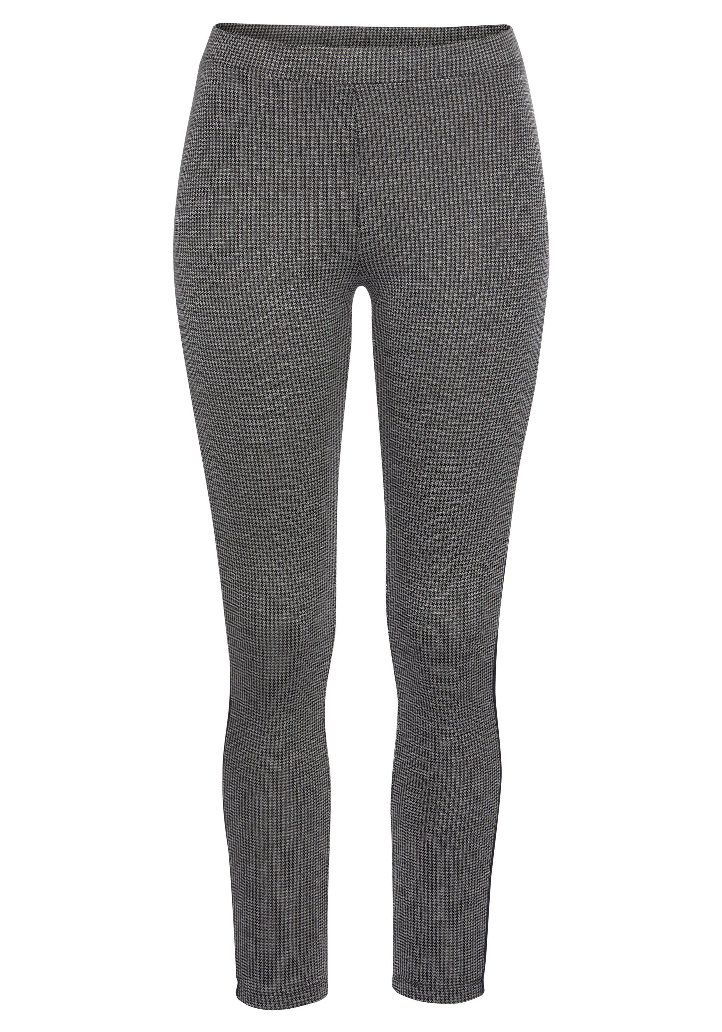 LASCANA Leggings mit Pepita Muster