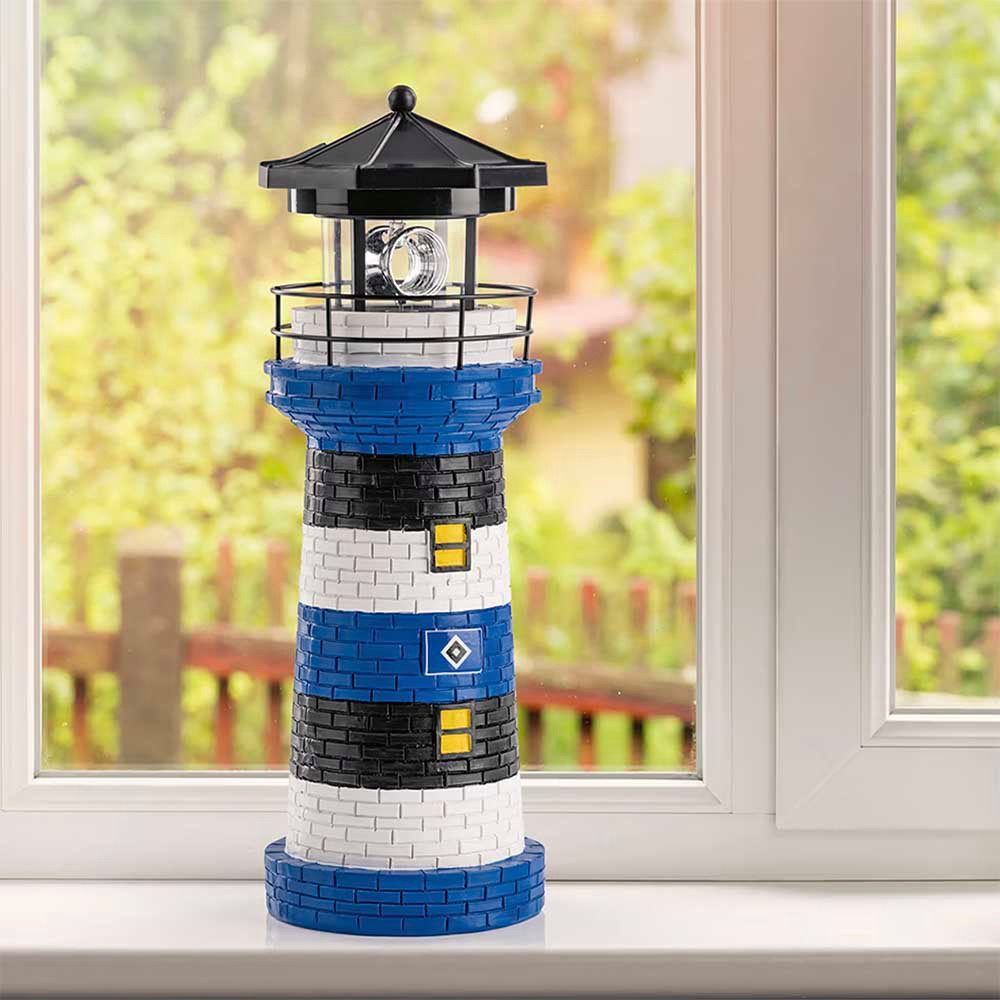 Hamburger SV Gartenfigur HSV Leuchtturm LED Solar 2. Generation günstig online kaufen