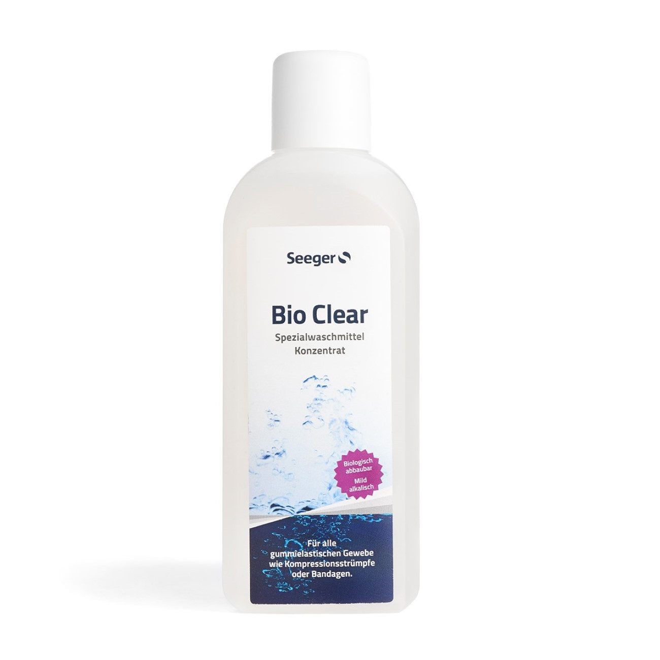 Seeger Gesundheitshaus Kompressionsstrümpfe Seeger Bio Clear 250 ml, Waschmittelkonzentrat