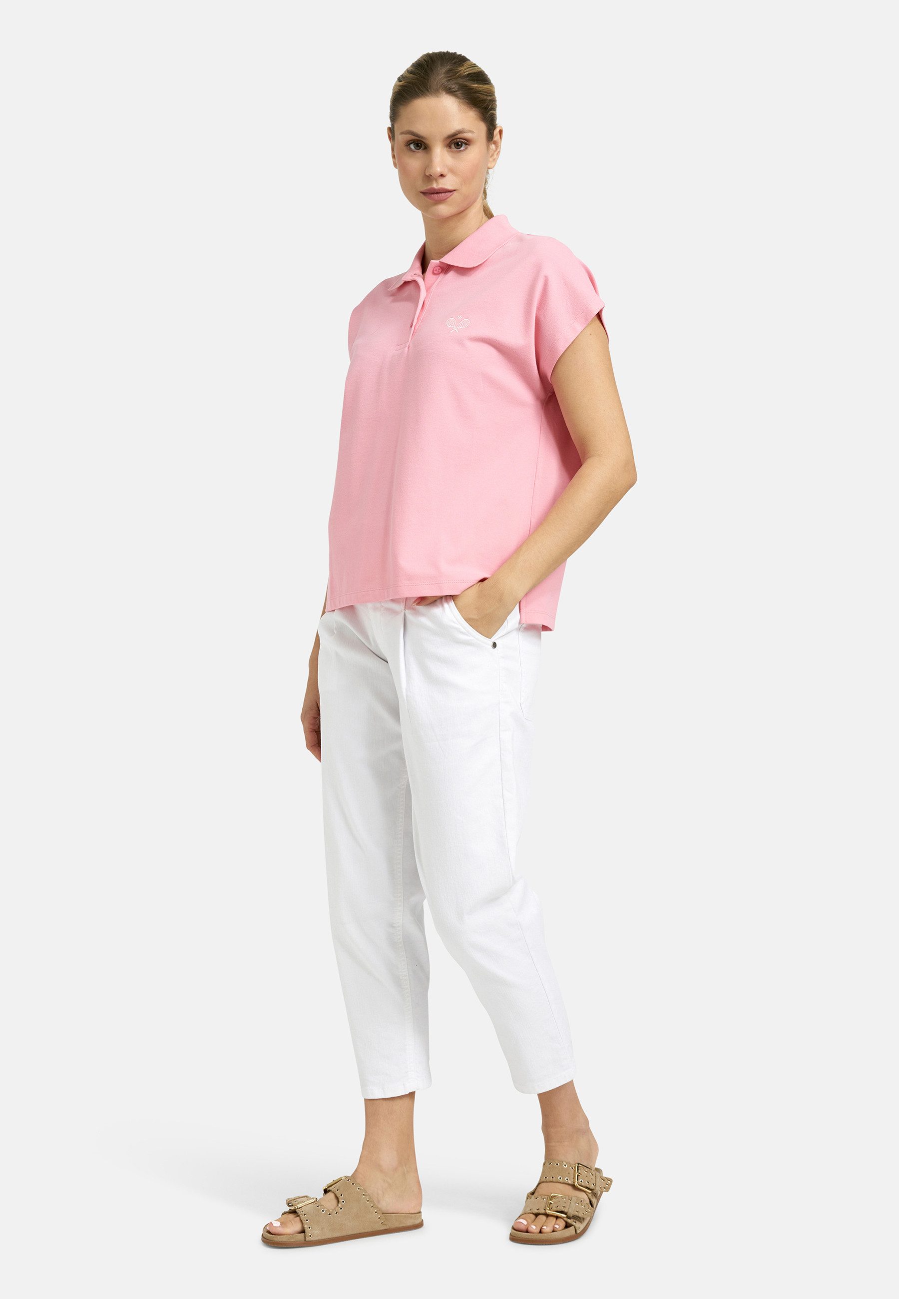 Smith & Soul Poloshirt mit überschnittener Schulter