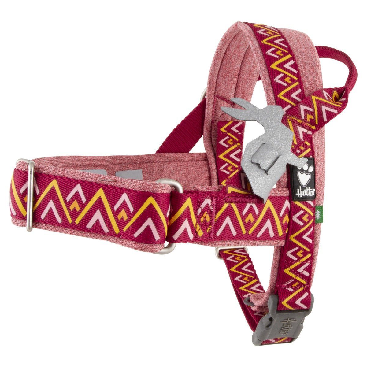 HURTTA Hunde-Geschirr Razzle Dazzle Norwegergeschirr beetroot (orange/hellr günstig online kaufen