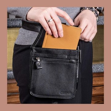 Swissona Clutch Schwarze Serviertasche - Nützliches Utensil (1-tlg), Schwarze Kellnertasche - Praktisches Zubehör