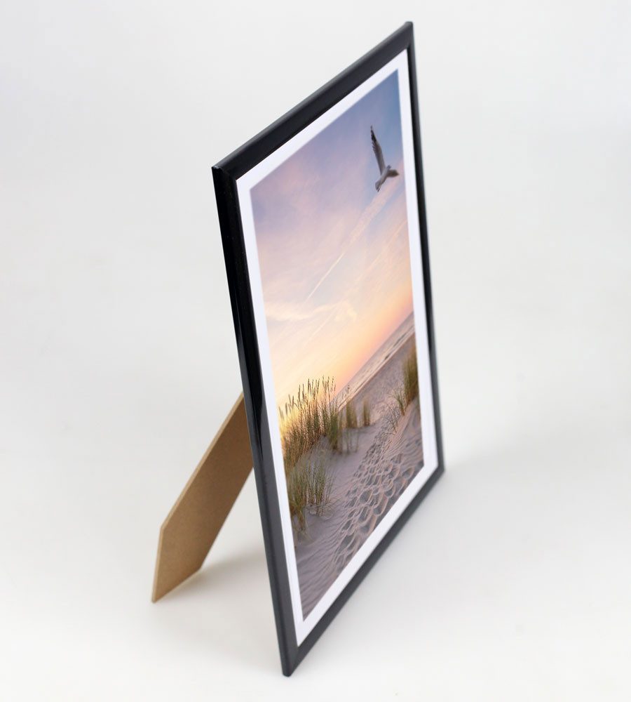IDEAL TREND Bilderrahmen Bilderrahmen Fotorahmen aus Kunststoff Bilder Foto Posterrahmen Collag, für 1 Bilder (1 St), Kunststoff Bilderrahmen mit Kunststoffglas – Bild 2 von 5