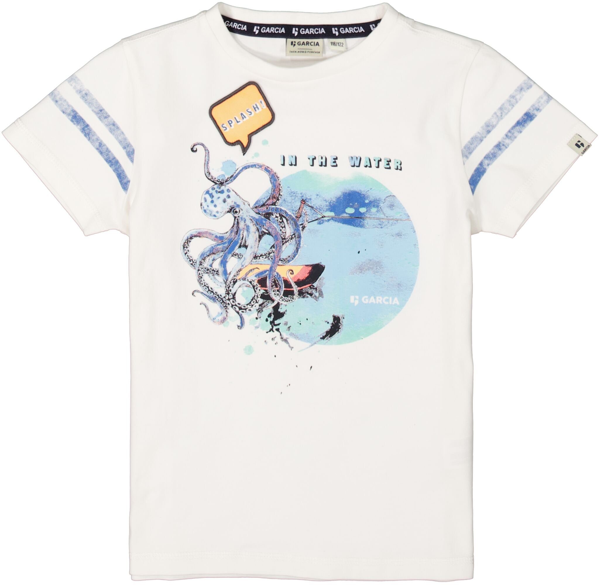 T-Shirt mit Garcia Motivprint