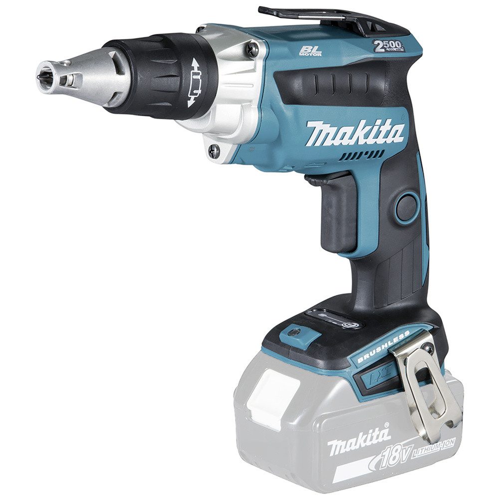 Makita Akku-Ratschenschrauber Makita DFS250Z Akku-Trockenbauschrauber 18 V Li-Ion ohne Akku
