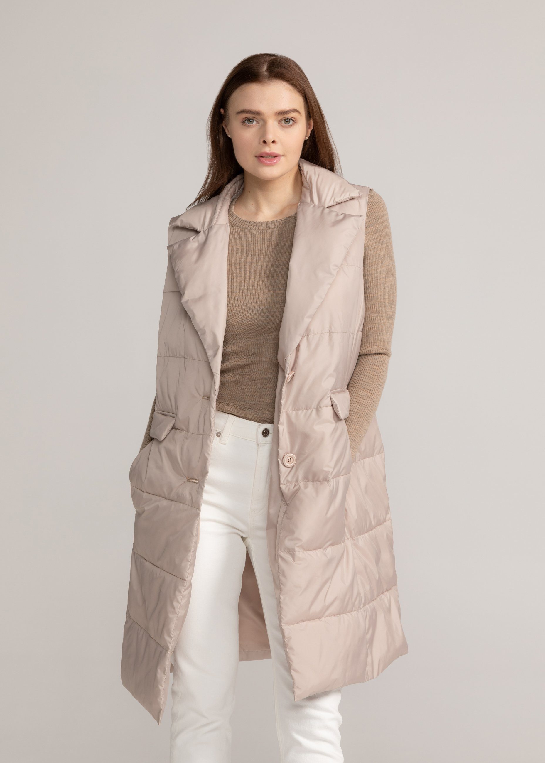 Manisa Steppjacke Zerodownweste mit Kragen günstig online kaufen