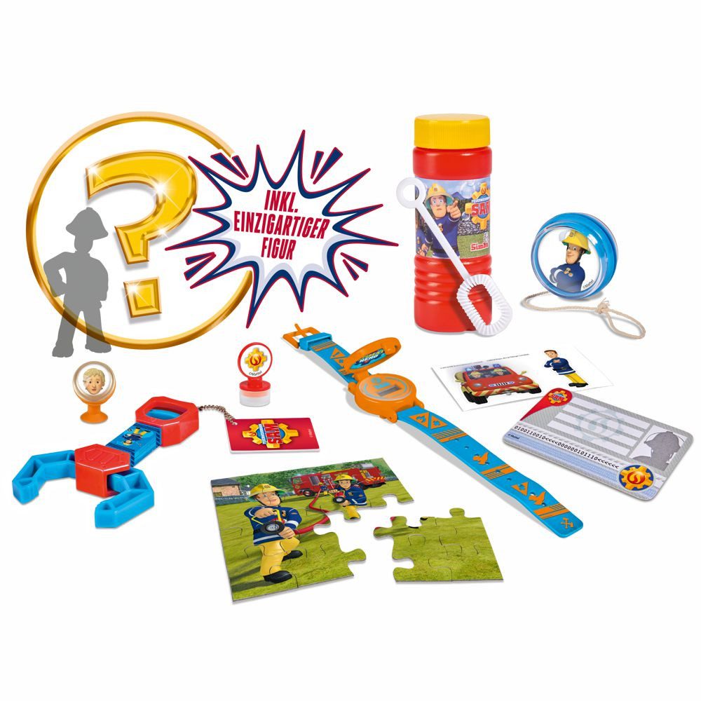Feuerwehrmann Sam Papierdekoration Sam Surprise Box Set 10-teilig Feuerwehrmann Sam Kinder Geburtstag