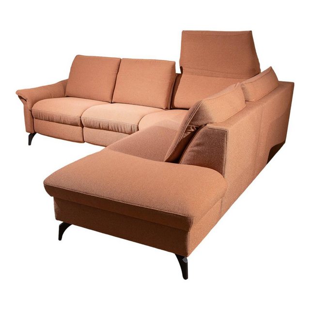 himolla Ecksofa Ecksofa Spektra 1178 Bezug 24 Q2 Fashio Terra Rosa Braun günstig online kaufen