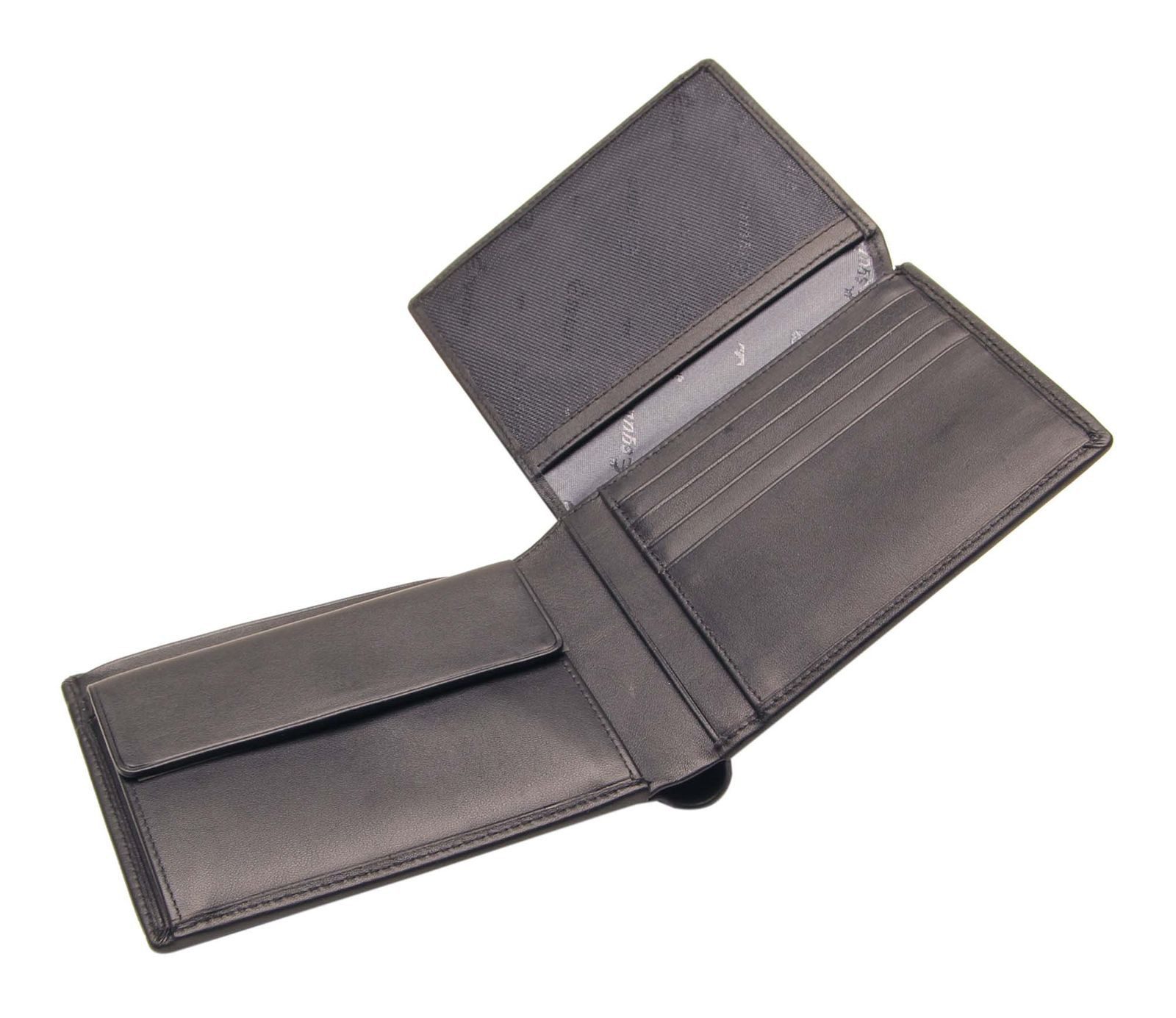 Esquire Geldbörse Wallet, aus echtem Leder mit RFID-Blocker Schutz