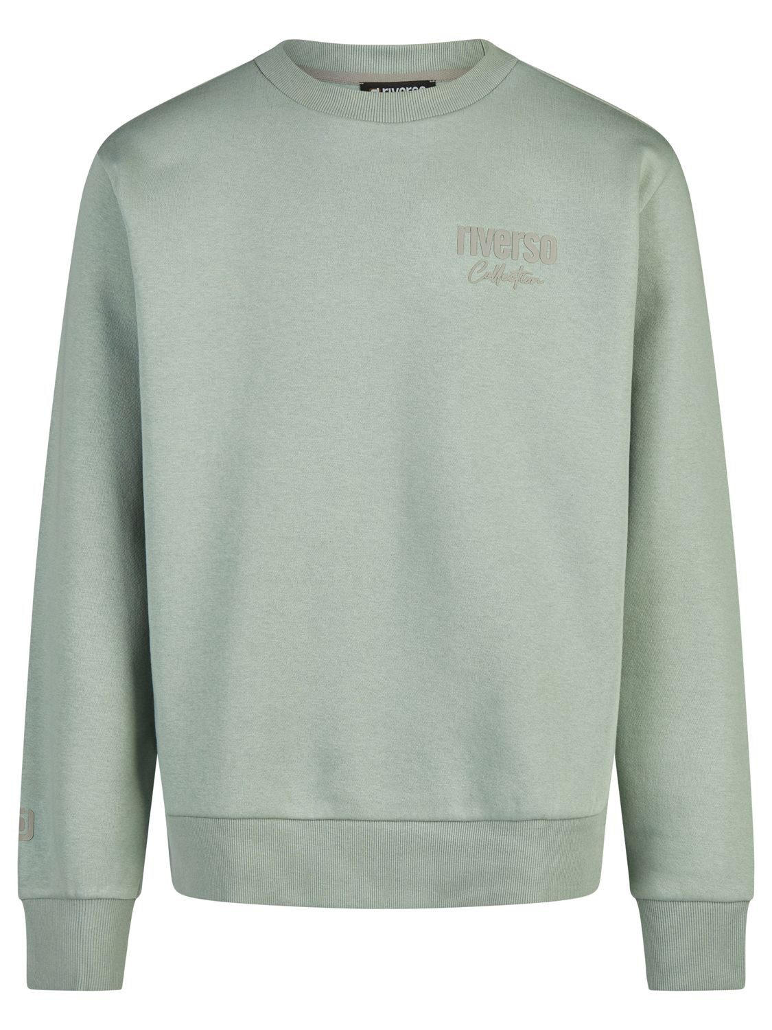 riverso Sweatshirt Herren Pullover RIVJamie Regular Fit Longsleeve Basic Essential