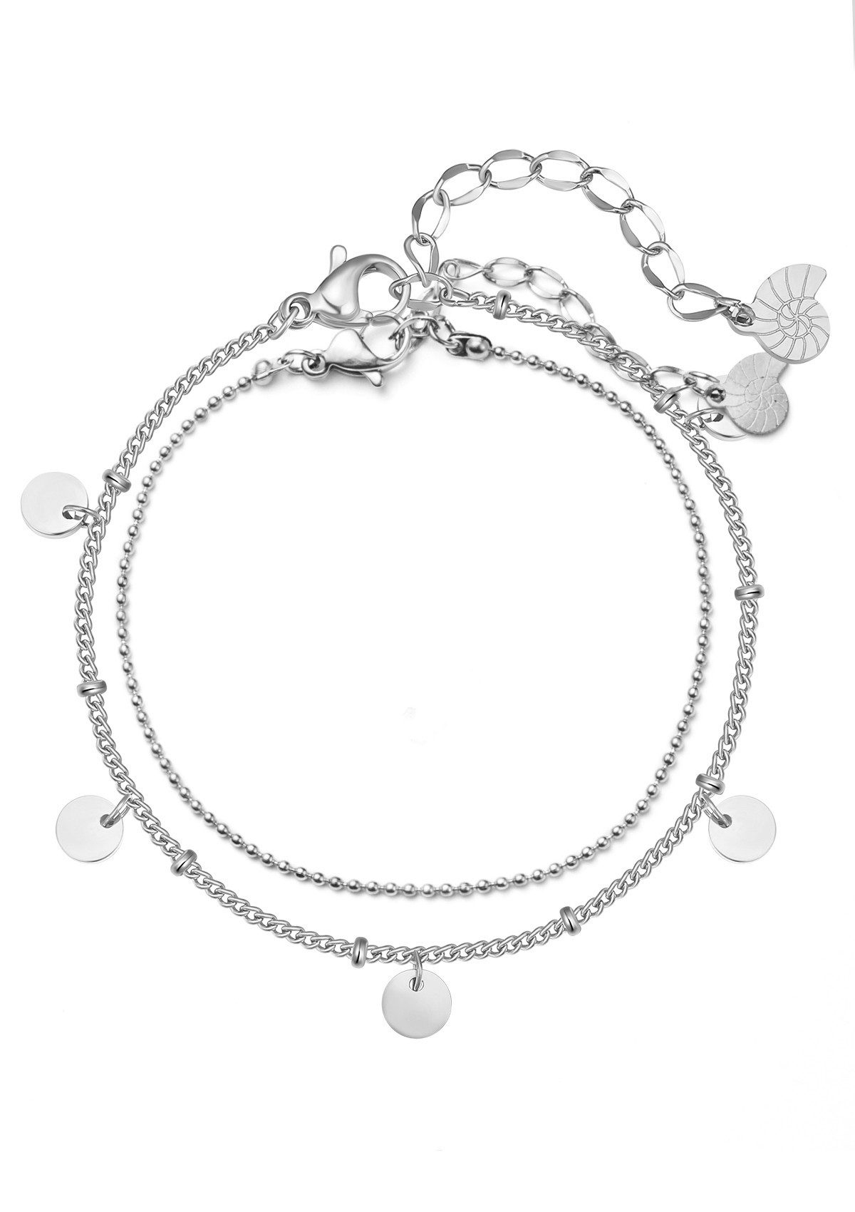 Hey Happiness Charm-Armband Set Geo Damen günstig online kaufen