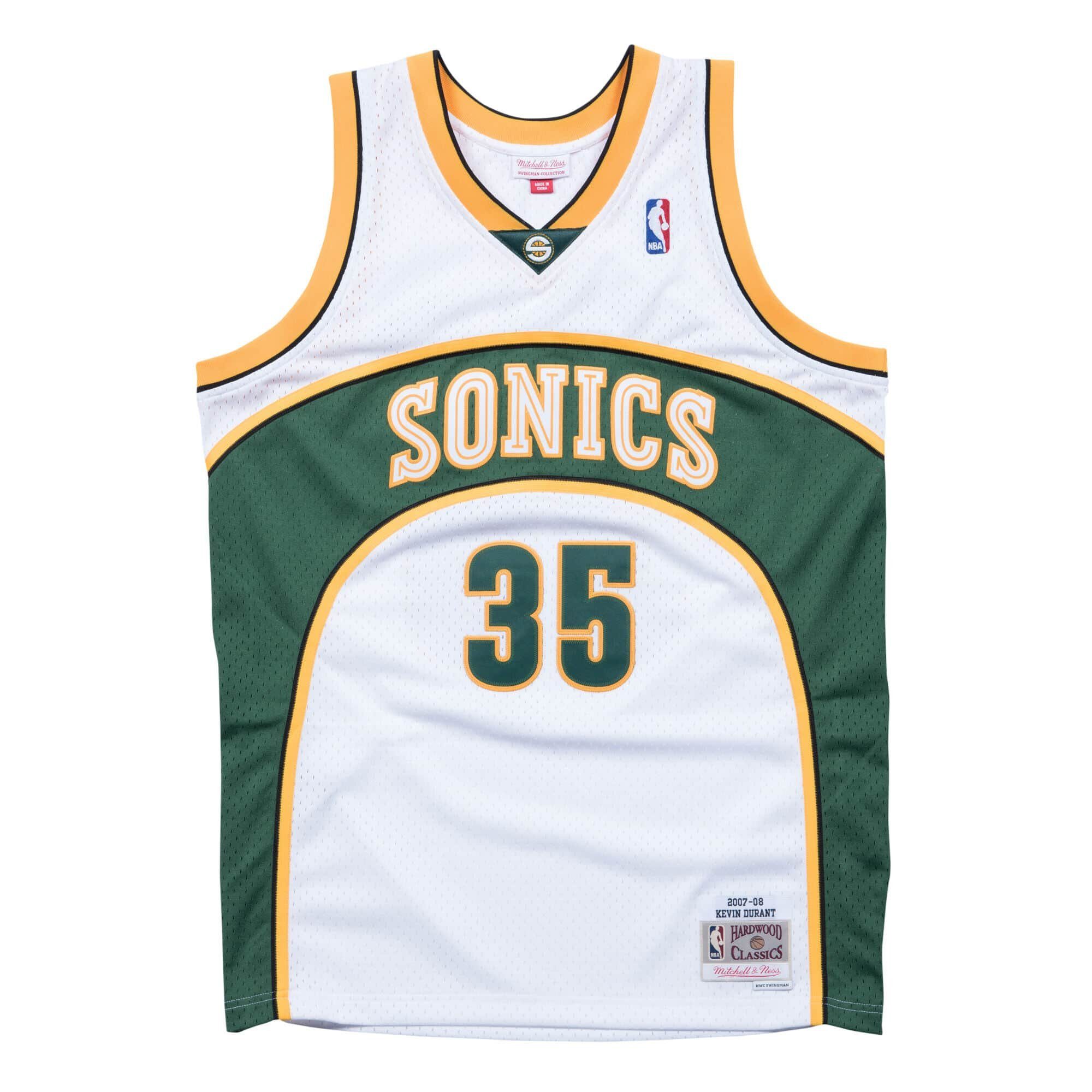 Mitchell & Ness Basketballtrikot Swingman Jersey Seattle SuperSonics 0708 Kevin Du