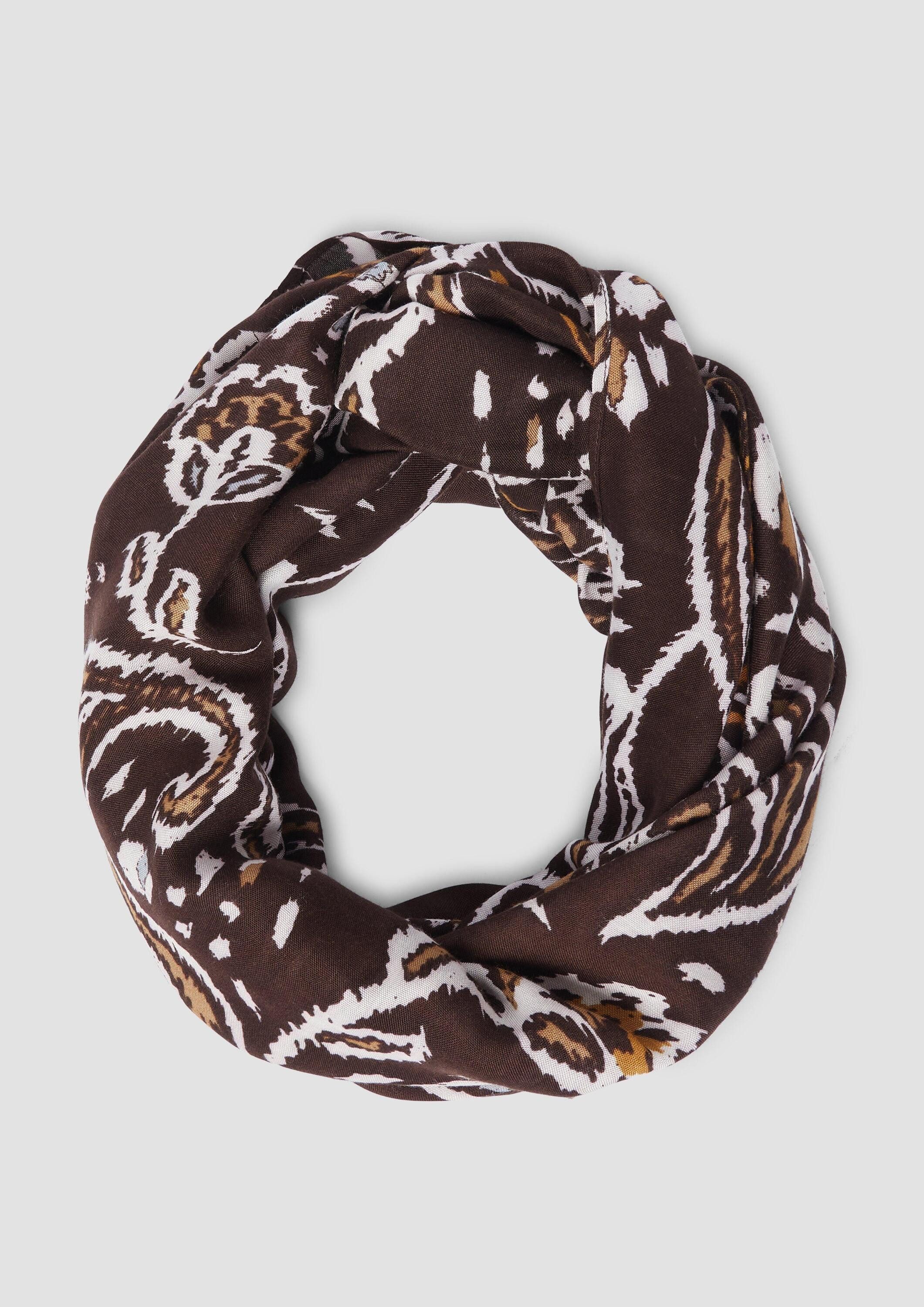 Loop Snood Loop-Schal mit floralem Print