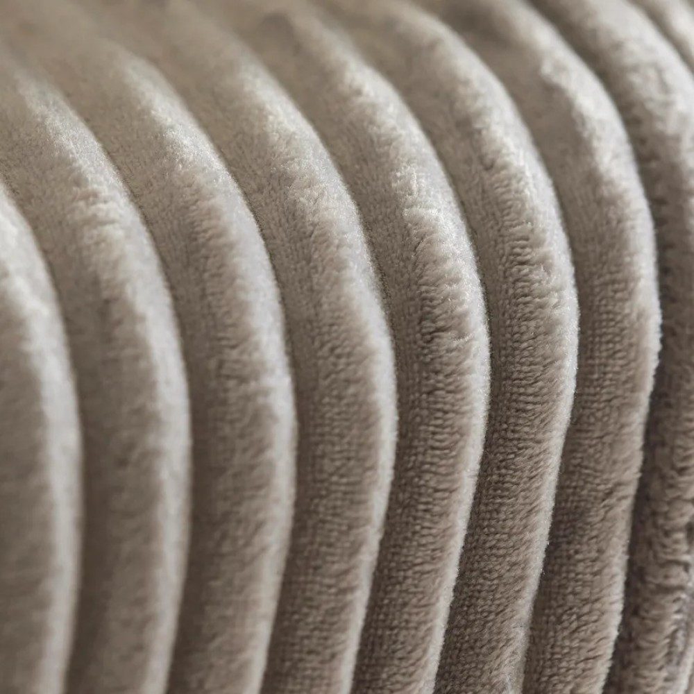 Karaca Tagesdecke Karaca Ruby Stripe Wellsoft Einzel Decke Tagesdecke Grau