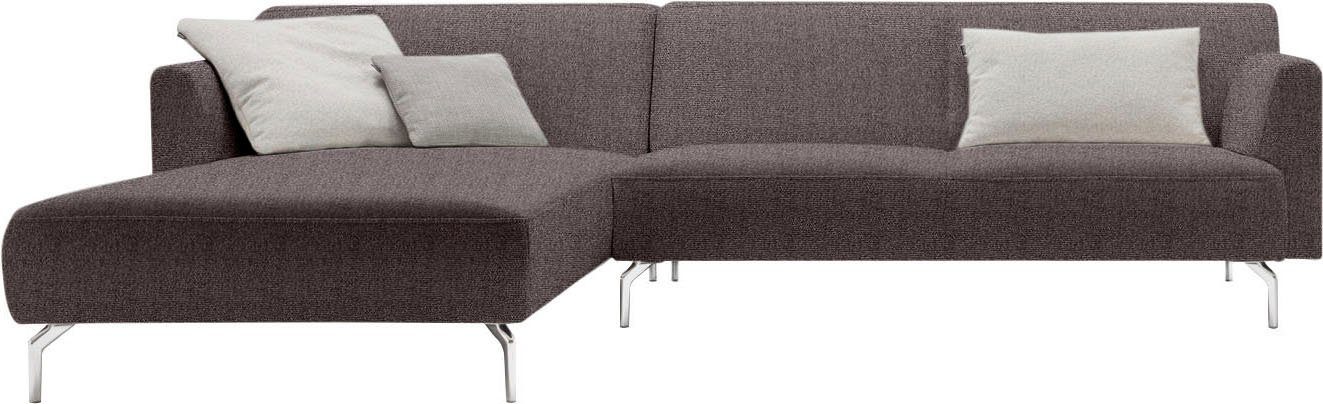 hülsta sofa Ecksofa hs.446, in minimalistischer, schwereloser Optik, Breite 317 cm