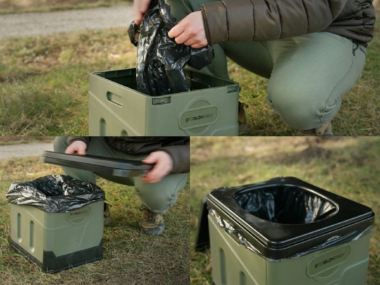 Delphin.sk Urinbeutel ToiBLOX-Toilettenbeutel / 10Stück / Outdoor Klo - Camping Stromausfall (10 St), Ideale Alternative zu umweltbelastenden Plastikbeuteln