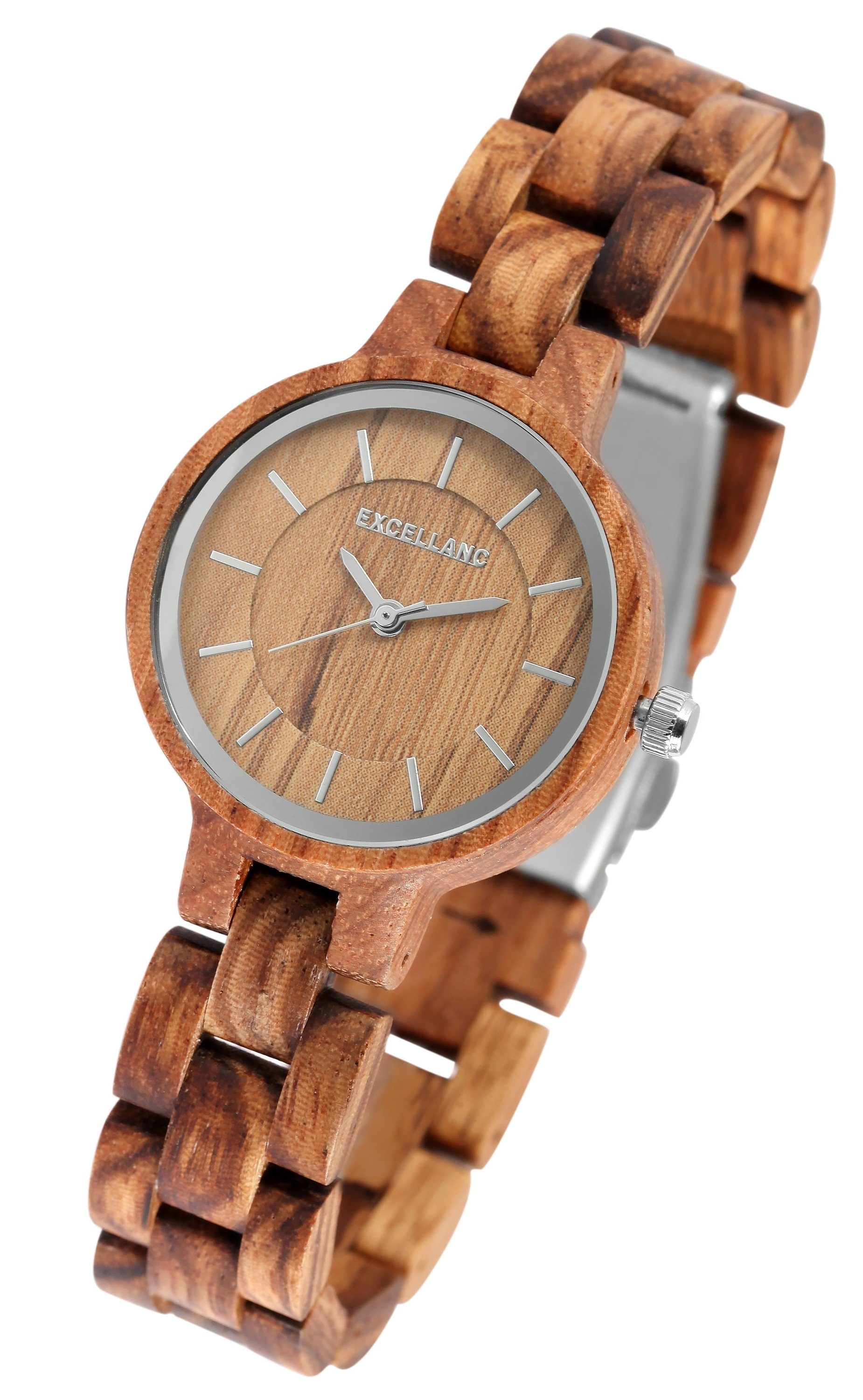 Armbanduuhr Holz Damen Holzarmbanduhr, Holzarmbanduhr Quarzuhr aus Adelia´s Excellanc / Armbanduhr