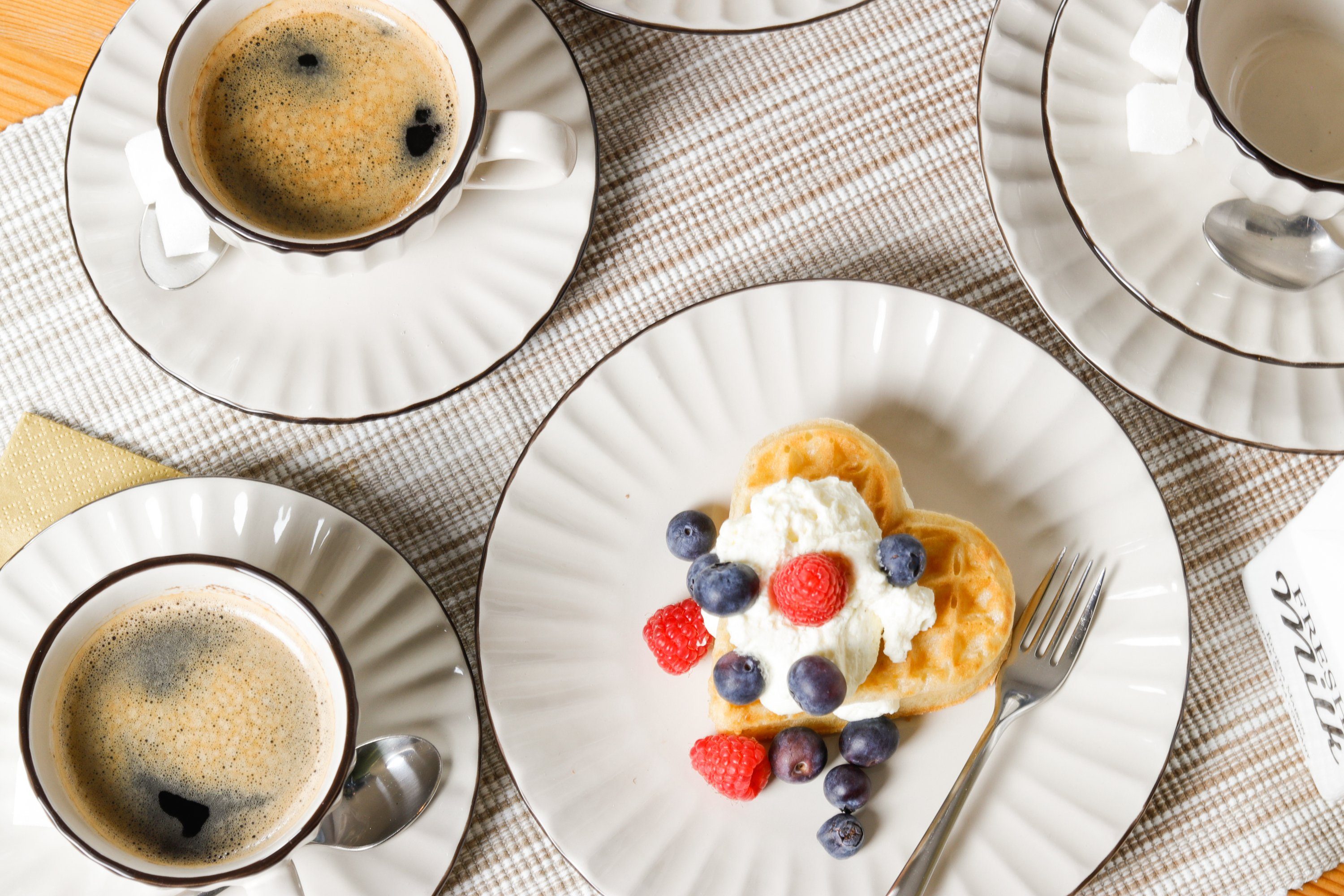 MÄSER Kombiservice Osita (18-tlg), 6 Personen, Steinzeug