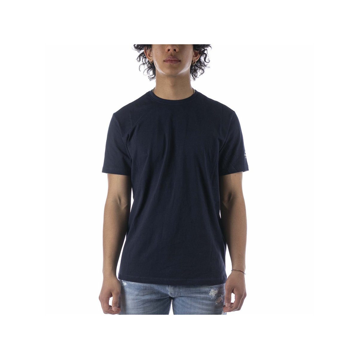 ECOALF T-Shirt marineblau regular fit (1-tlg)