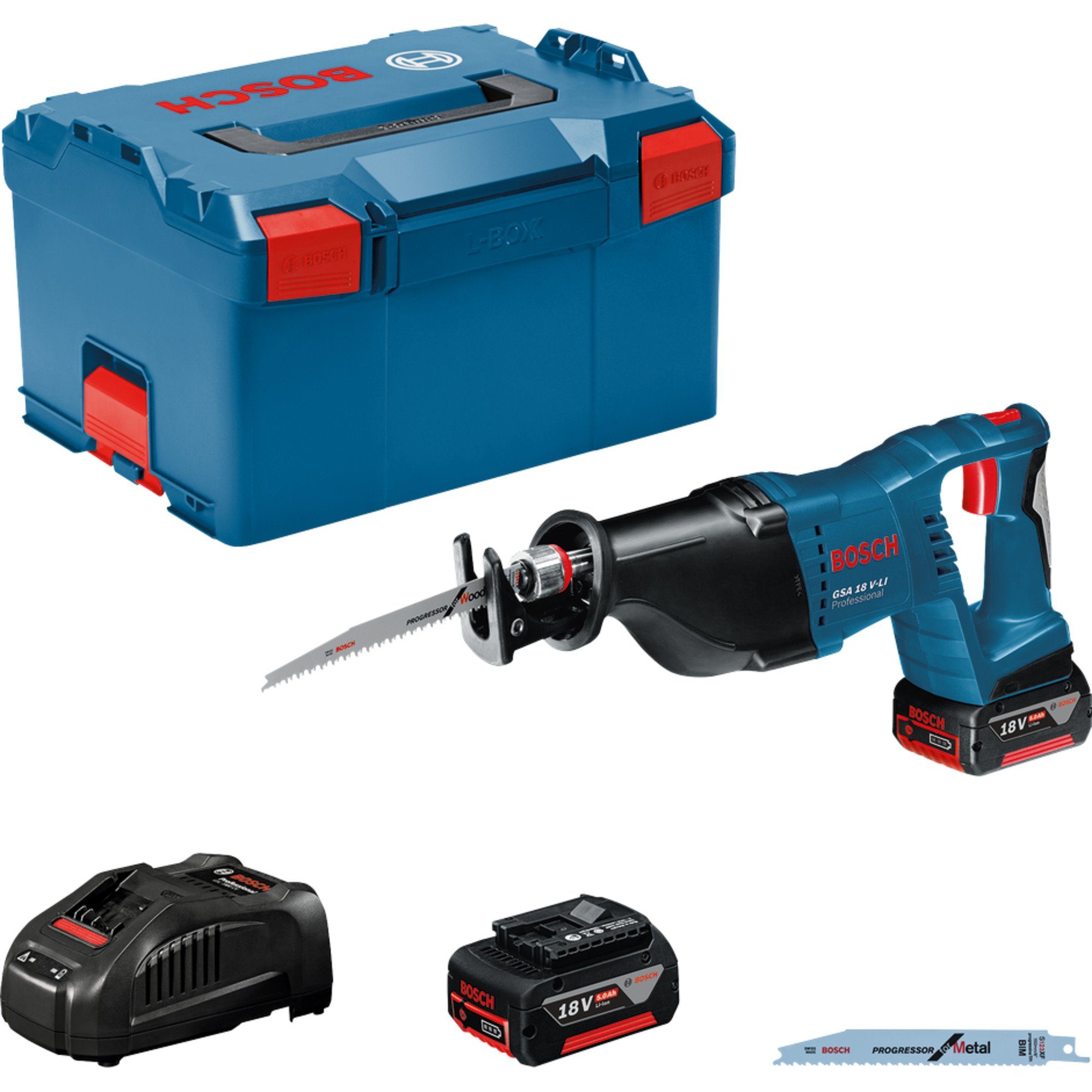Bosch Professional Säbelsäge Bosch Professional Akku-Säbelsäge GSA 18 V-LI
