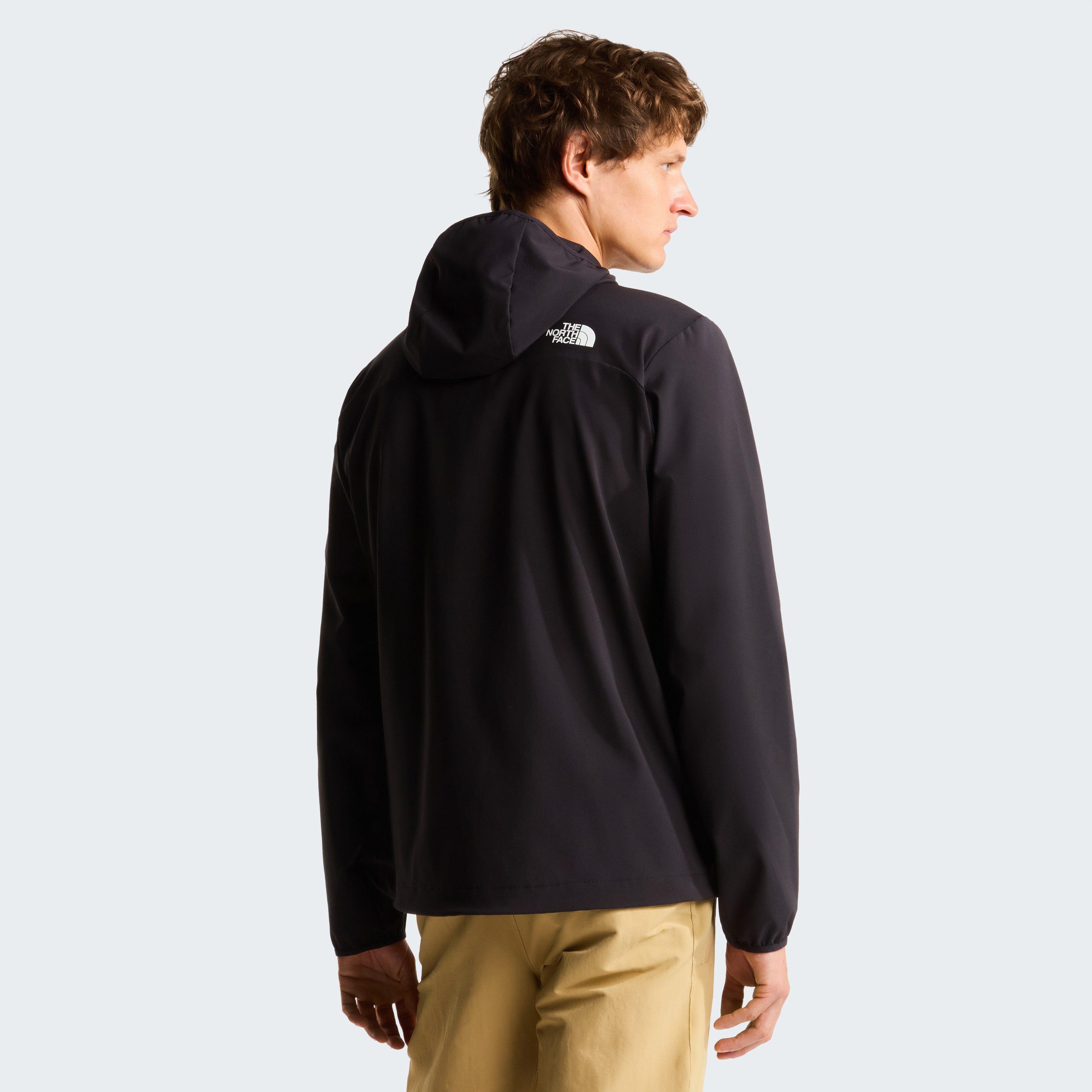 The North Face Softshelljacke M NIMBLE HOODIE 2 sportlicher Stil, atmungsaktives Material, hochelastisch – Bild 3 von 5