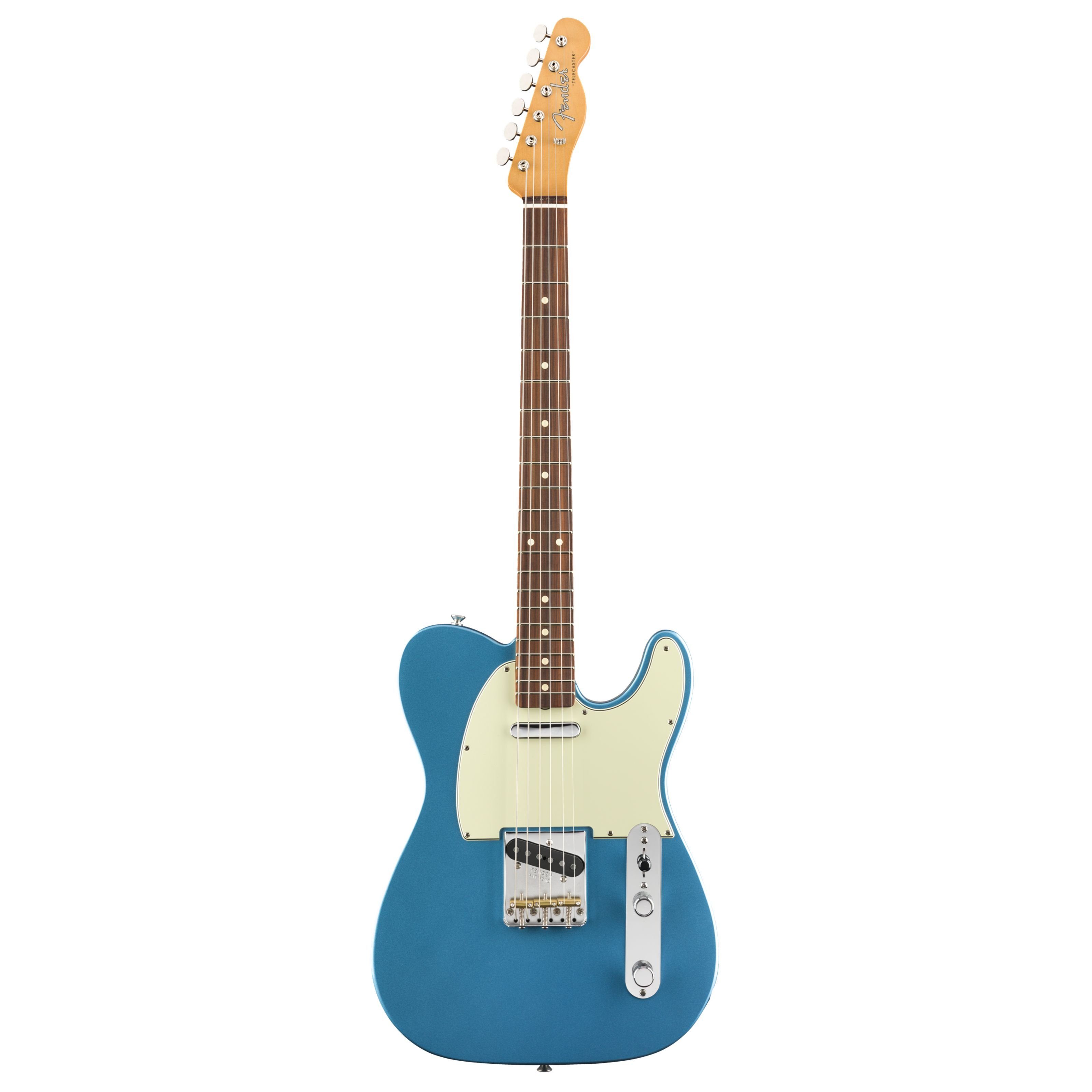 Fender Spielzeug-Musikinstrument, Vintera '60s Telecaster Modified PF Lake Placid Blue - E-Gitarre | Musikspielzeug