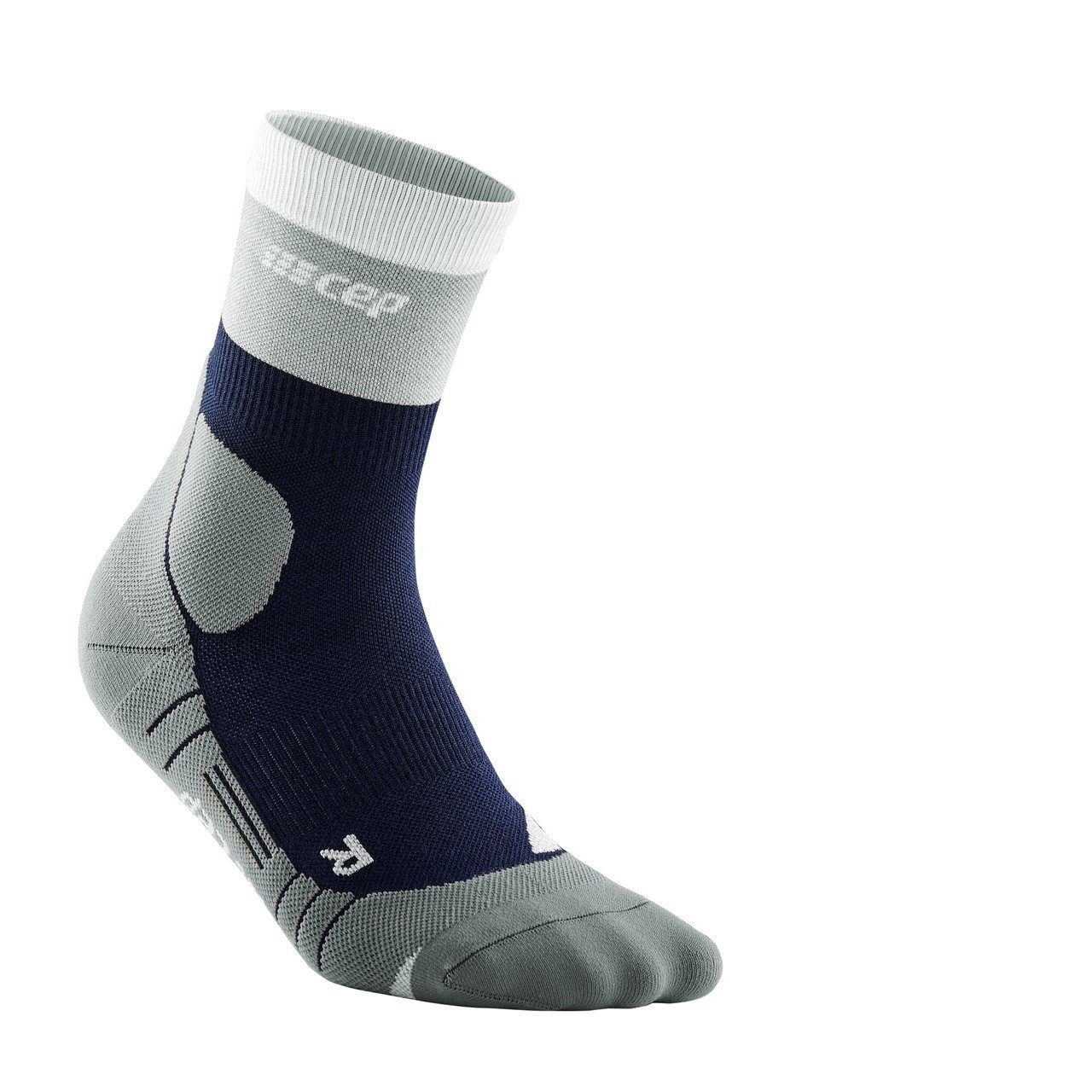 MARINEBLUE/GREY Basicsocken Cut Merino CEP Women Hiking Light Mid