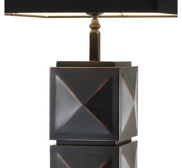 Casa Padrino Tischleuchte Luxus Tischleuchte Antik Bronze 18 x 40 x H. 93 cm - Hotel Tischlampe