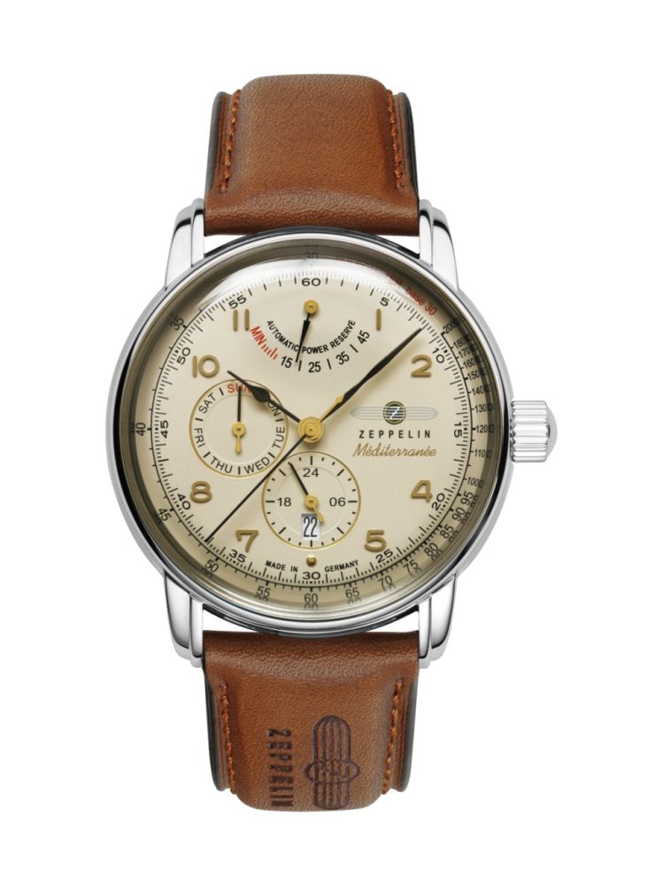 ZEPPELIN Quarzuhr Zeppelin Herrenuhr 'Méditerranée' 96905