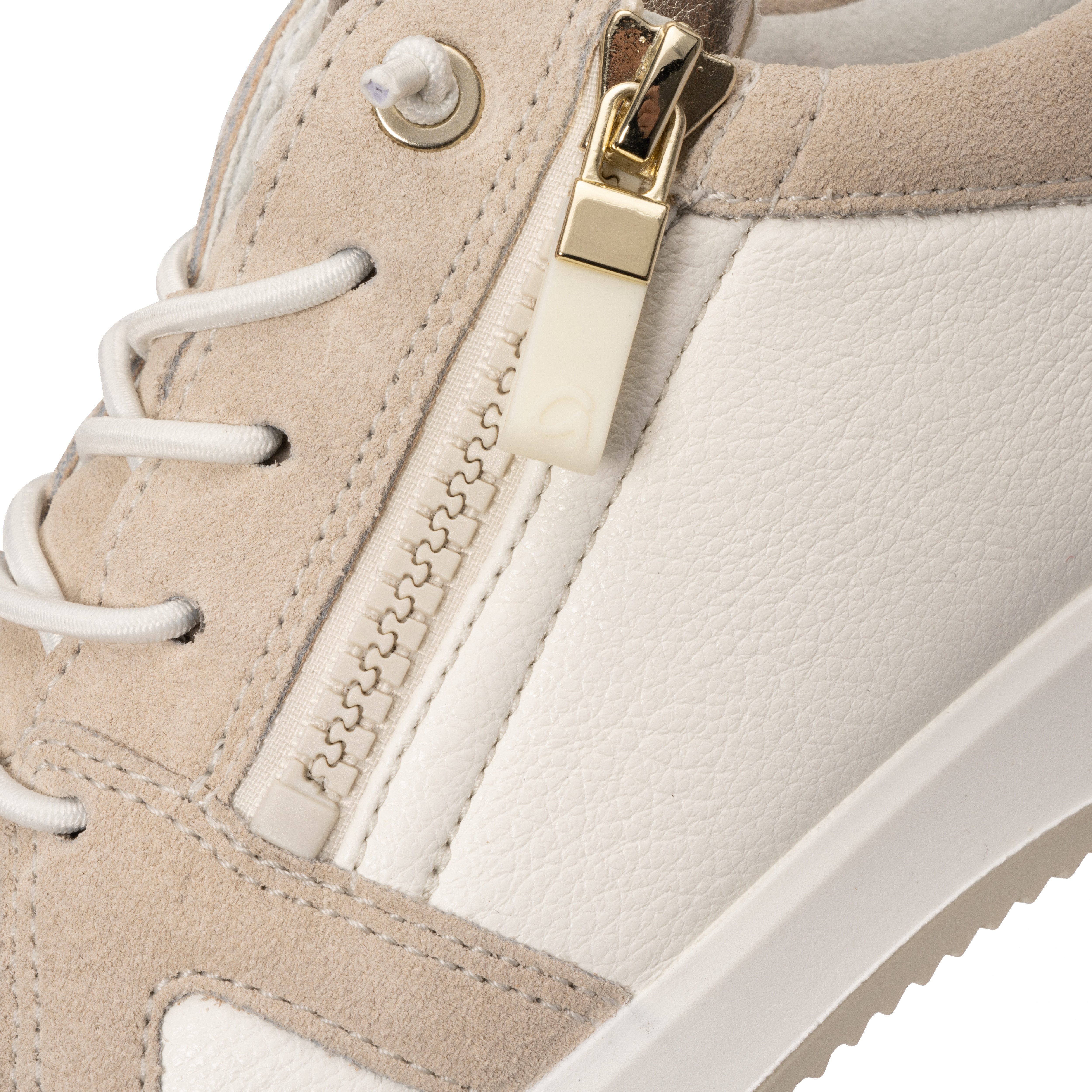 Ara ROMA Slip-On Sneaker, Freizeitschuh, Halbschuh, Schnürschuh in Komfortweite H (sehr weit)