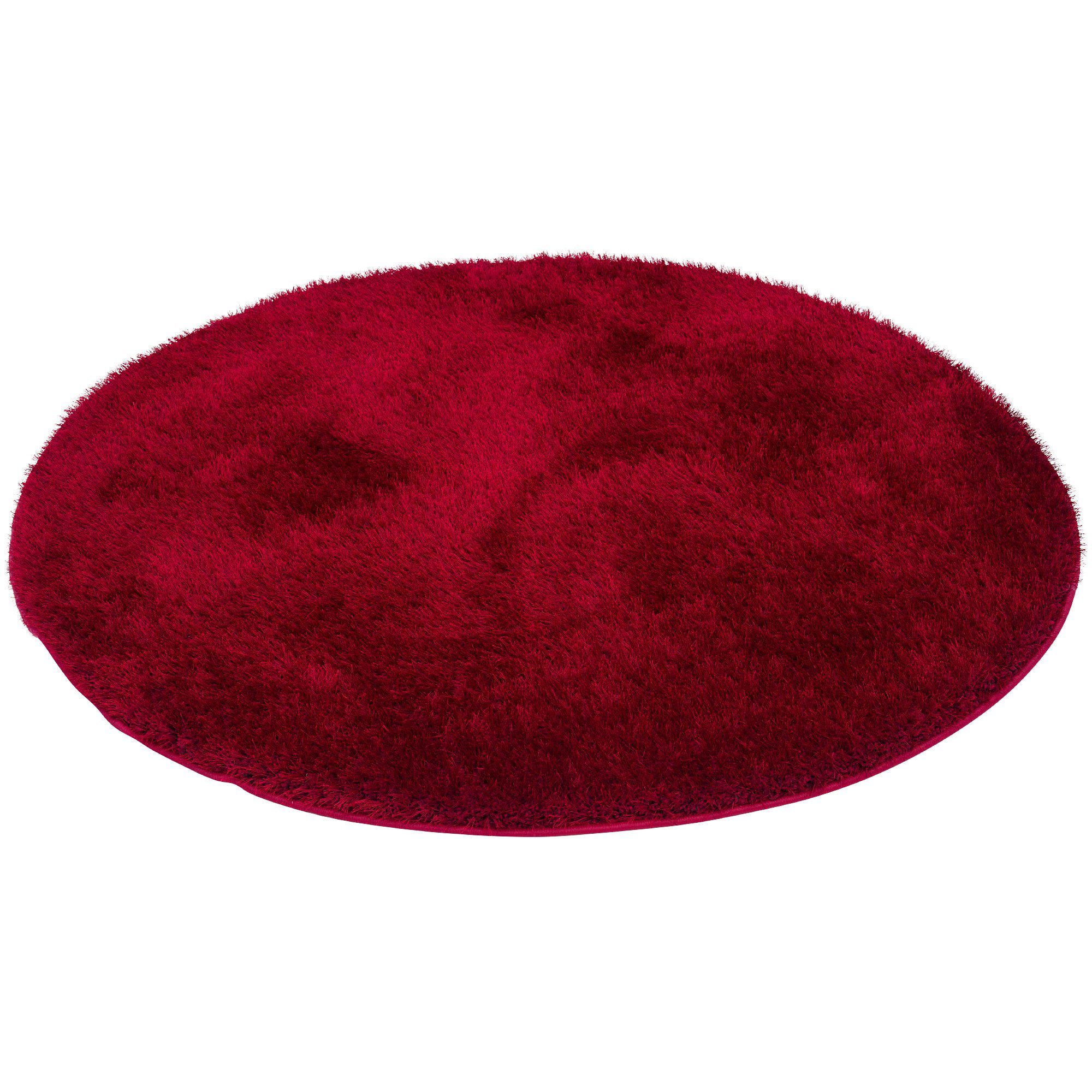Snapstyle Hochflor-Teppich Hochflor Shaggy Teppich Feeling Mix Rund, Rund, Höhe: 48 mm – Bild 5 von 5