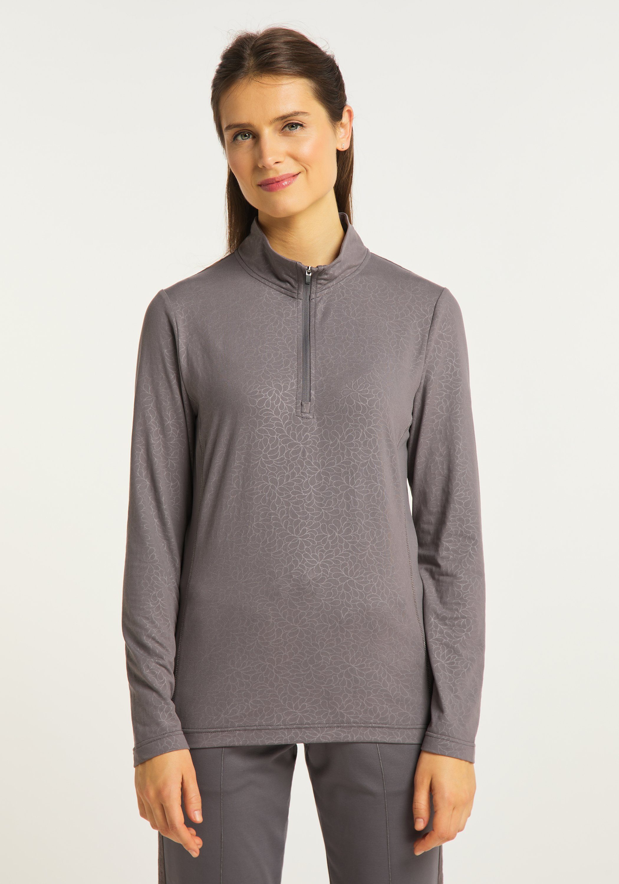 Joy FRANCA soft taupe Sweatshirt Zip-Shirt Sportswear