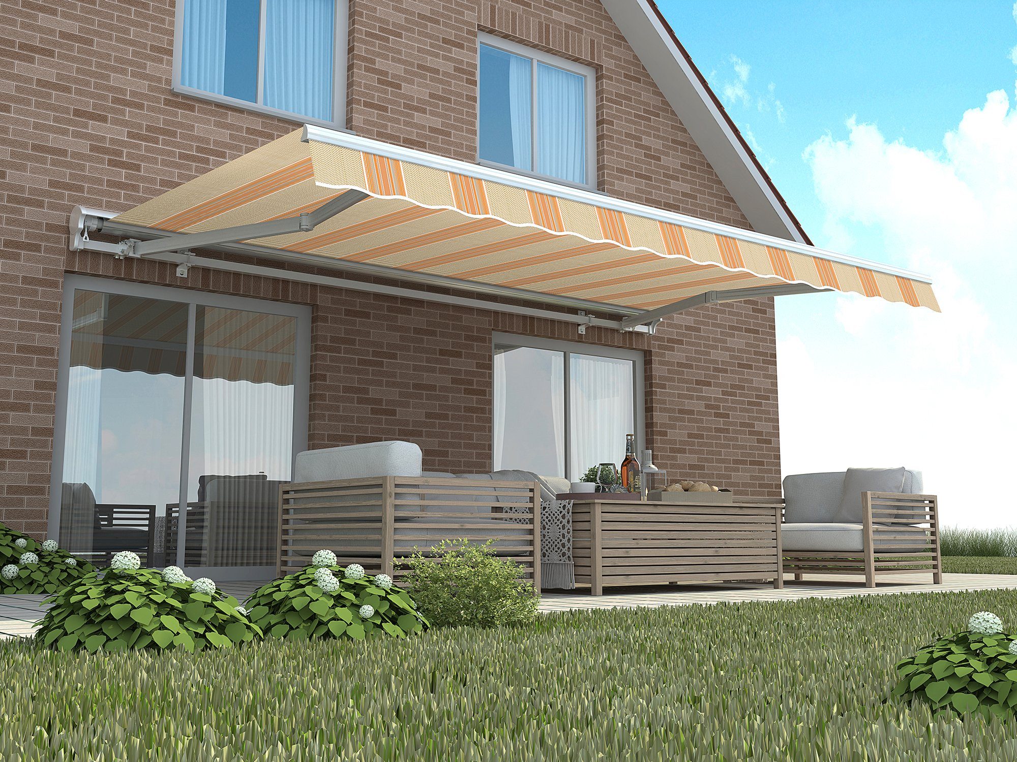 Thumbnail - home trends Markise home trends Markisenstoff Markisentuch UV-beständig