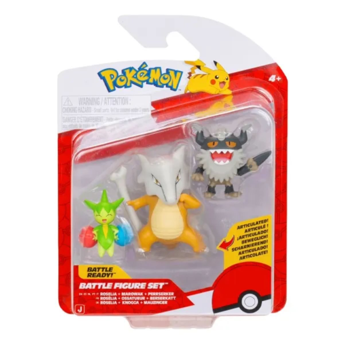 POKÉMON Dekofigur Battle Figure Set R