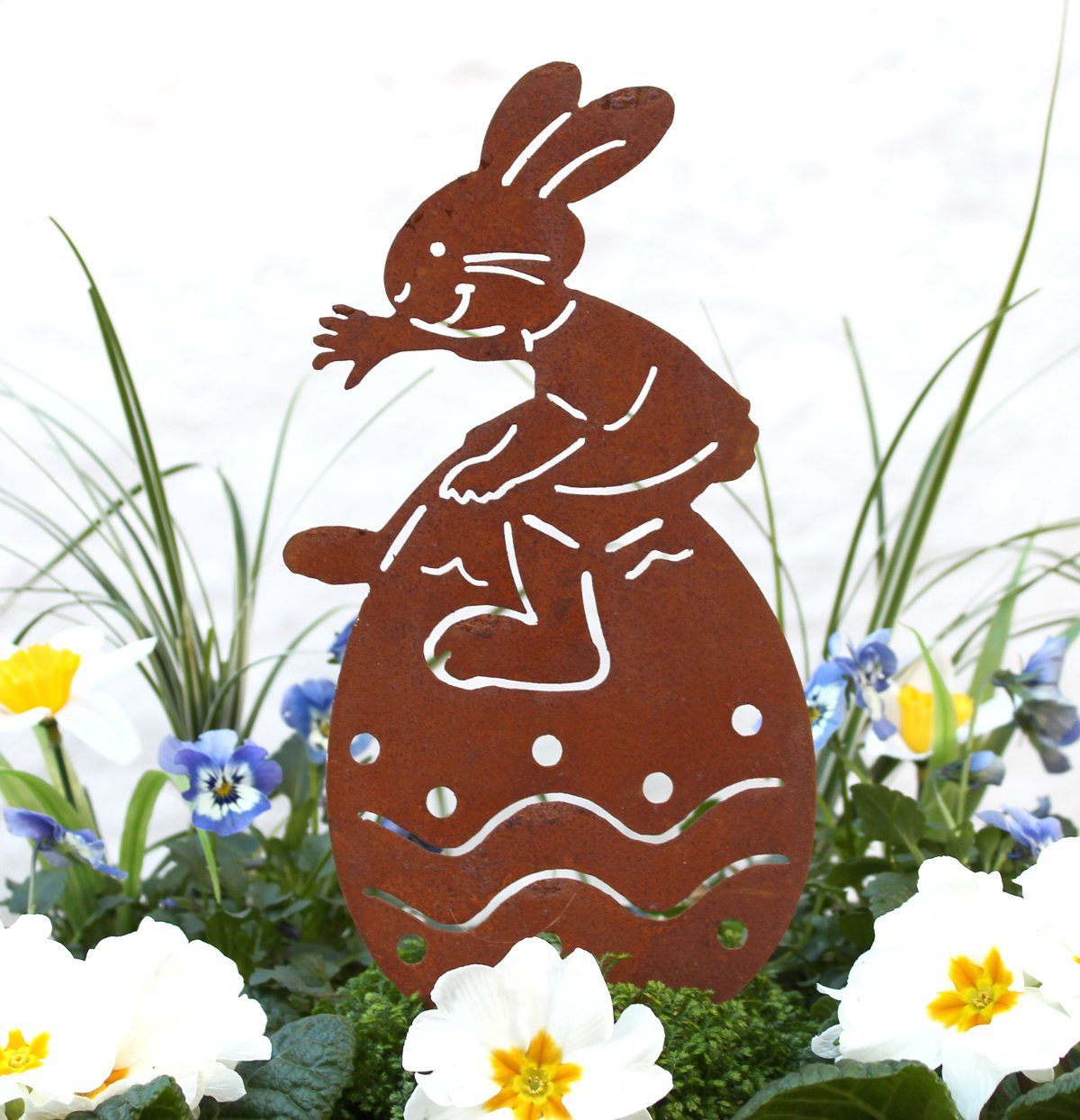LB H&F Lilienburg Teichfigur Osterhase Hase günstig online kaufen