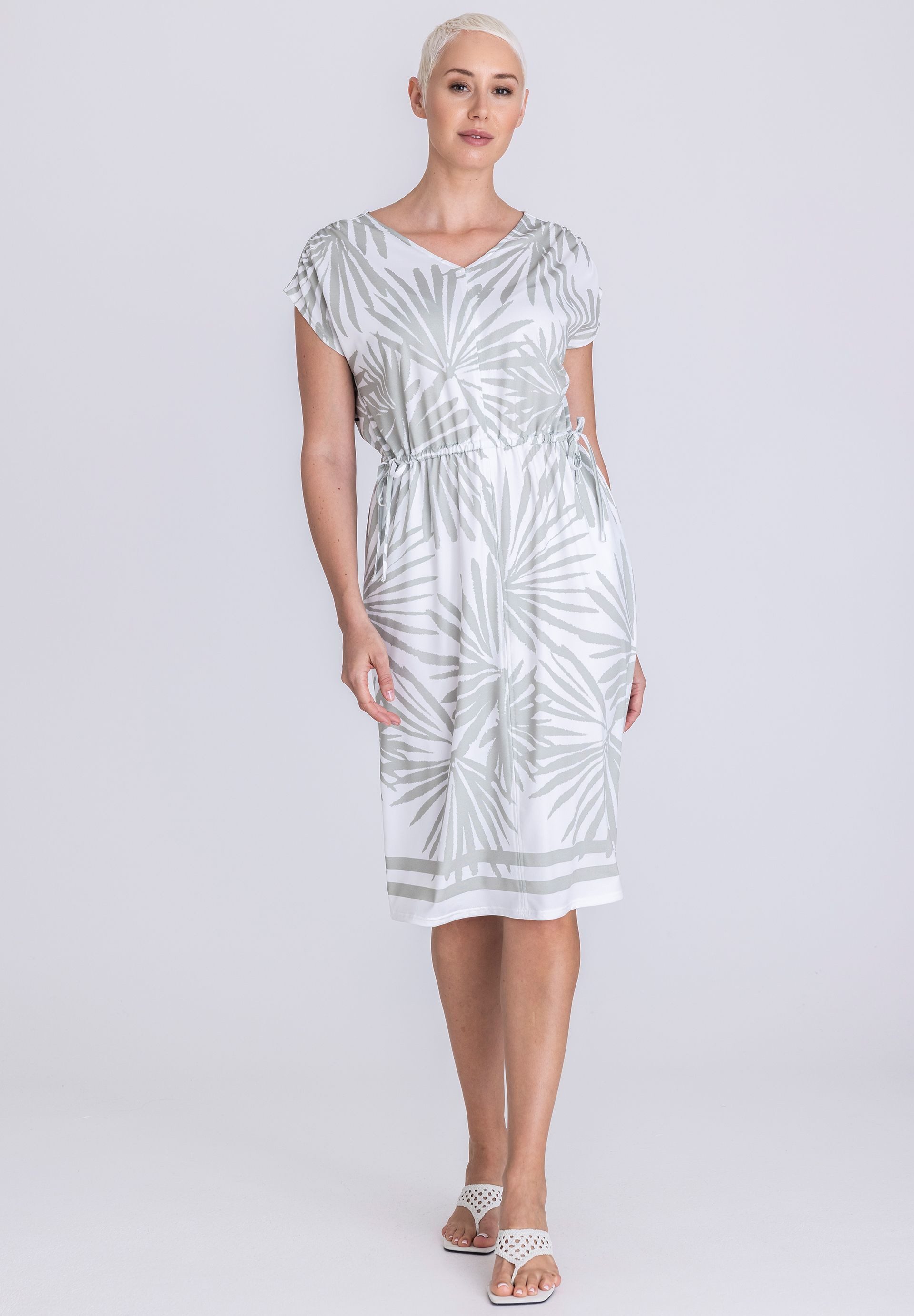 TUZZI Midikleid mit elastischer Taille