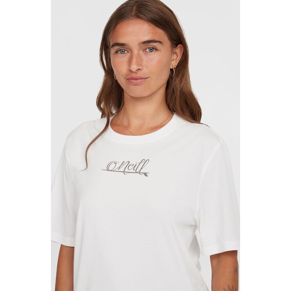 O'Neill Kurzarmshirt Essentials O'neill Script T-shirt Stilvolles T-Shirt mit sonnenverblassten Farben und elegantem Print