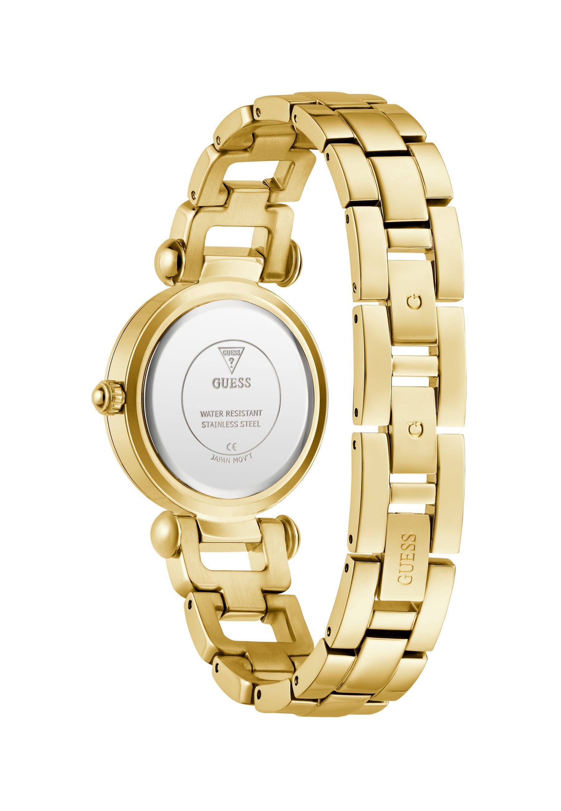 Guess Quarzuhr GINGER, (1-tlg), Quarz-Analoguhr günstig online kaufen