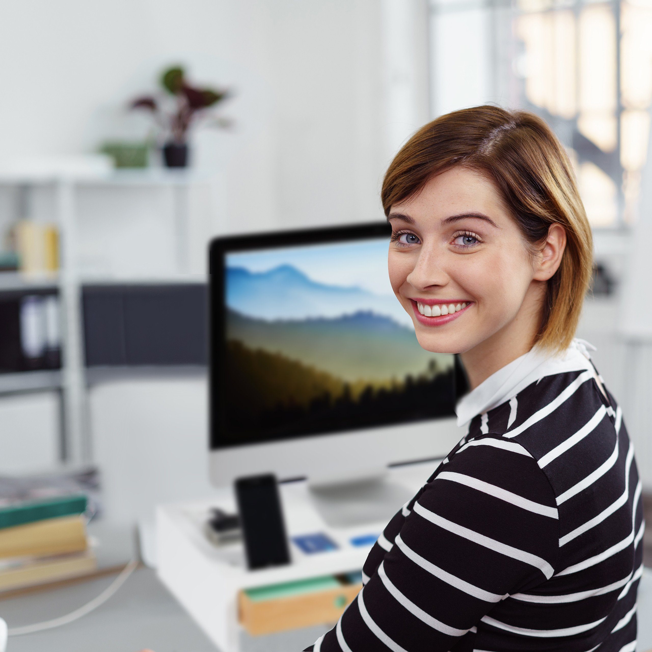 relaxdays Monitor-Halterung Monitorständer Organizer XL