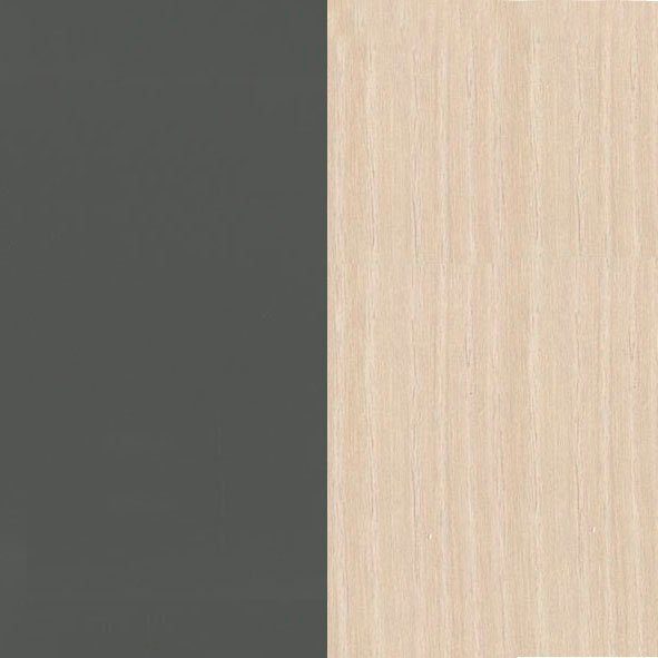 OPTIFIT Küchenzeile Bern, Breite 300 Füße, wahlweise grau | mit | grau cm, höhenverstellbare Hochglanz/akazie-akazie E-Geräten grau Hochglanz