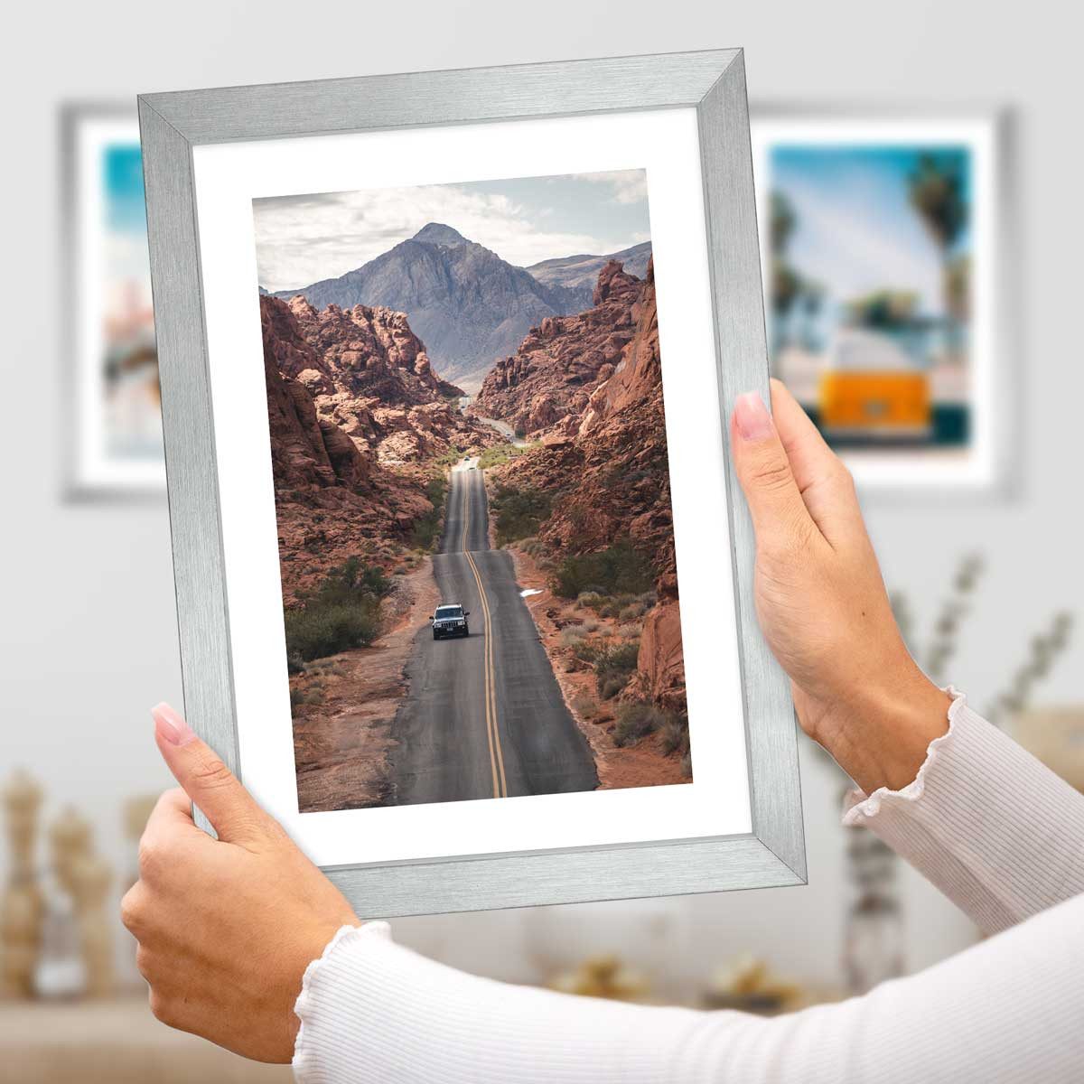 PHOTOLINI Bilderrahmen 20x30 cm Poster-Rahmen, zum Aufhängen & Aufstellen, günstig online kaufen