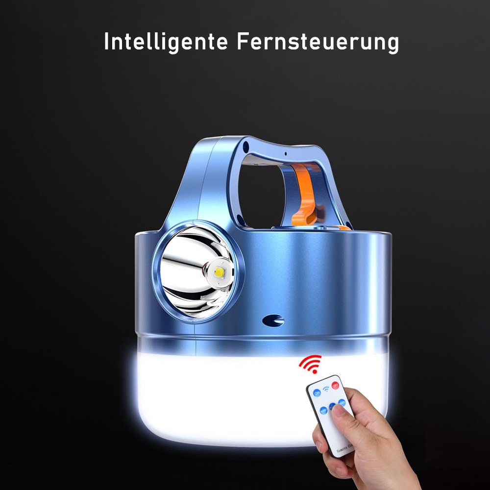 LED Aufladbar Wasserdicht zggzerg USB LED Licht Campinglampe, Tragbare Solar Taschenlampe Zelt