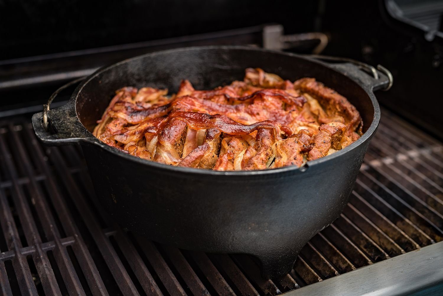 Bratentopf Grillfürst Dutch Oven BBQ Edition DO9 - X-DEAL inkl. Tragetasche, Gusseisen Pflege und Deckelheber