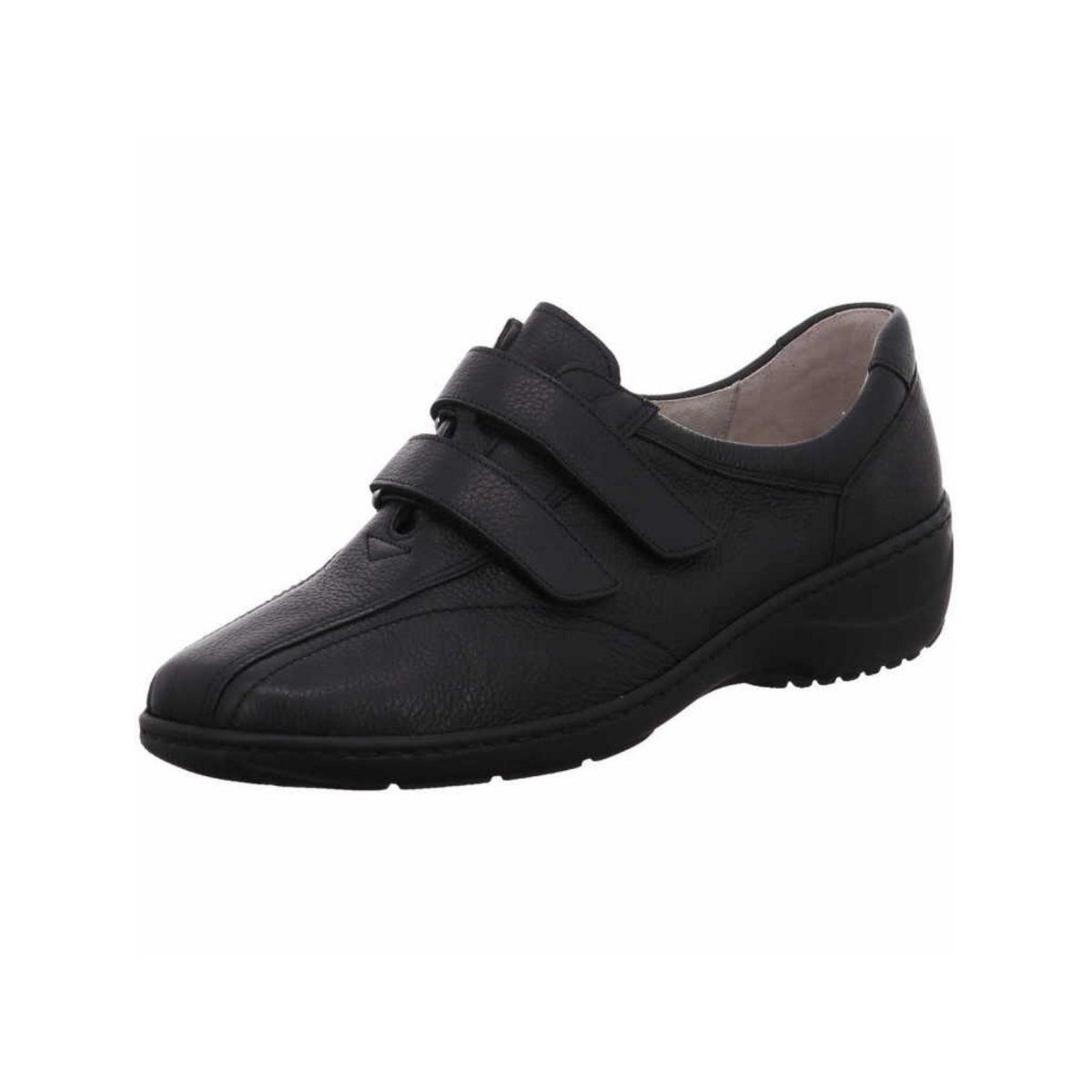 Freizeit Schnürer für Damen in schwarz Schnürschuh