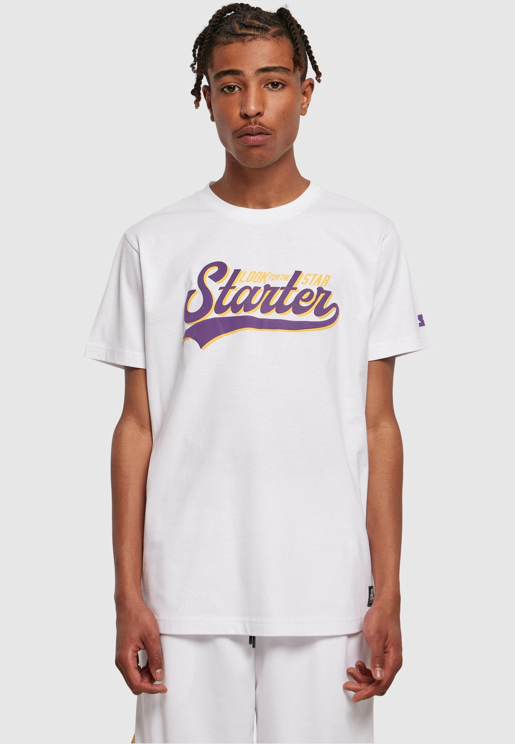 Tee T-Shirt white Starter (1-tlg) Herren Starter Swing