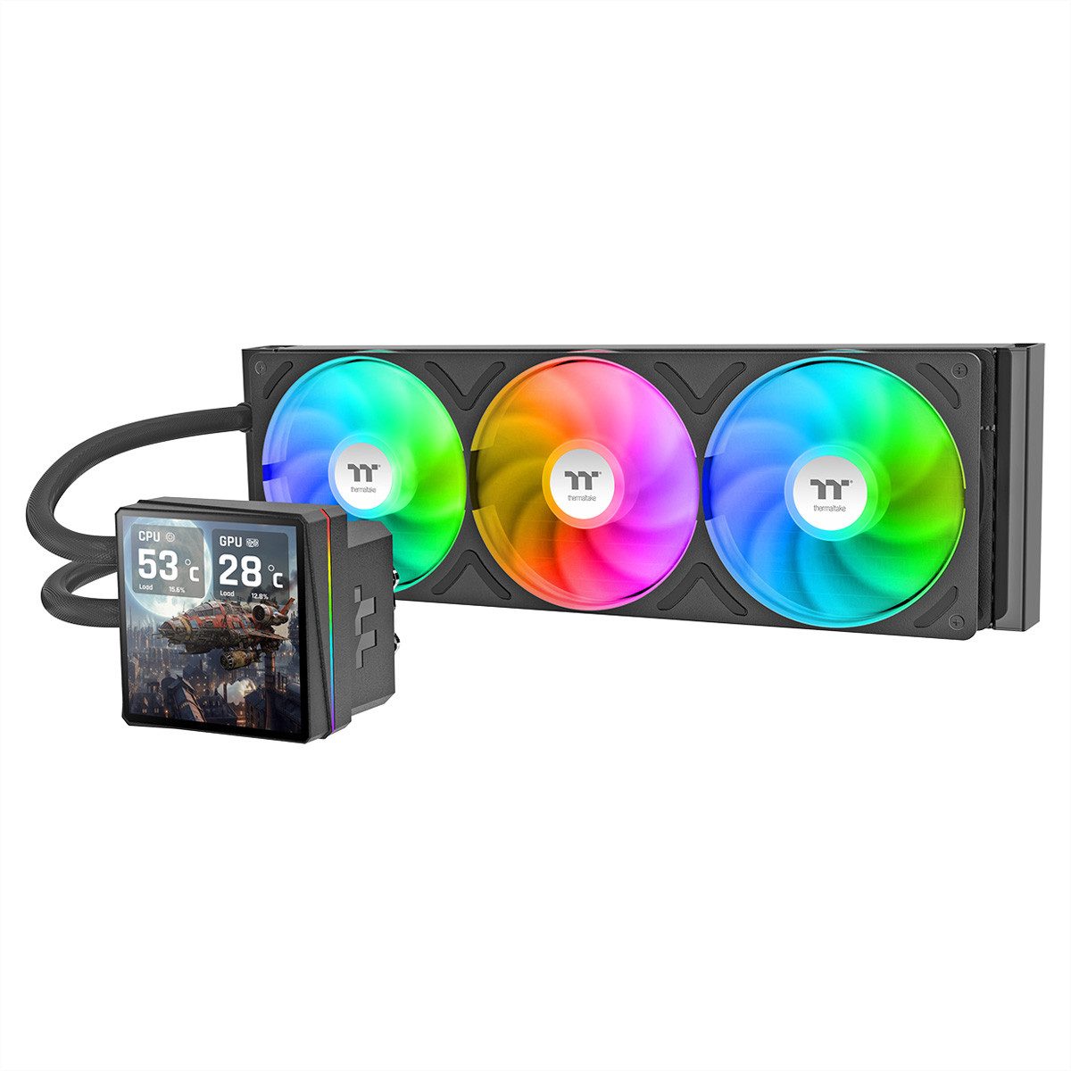 Thermaltake Computer-Kühler Thermaltake TH360 V3 Ultra ARGB Sync AIO Liquid Cooler