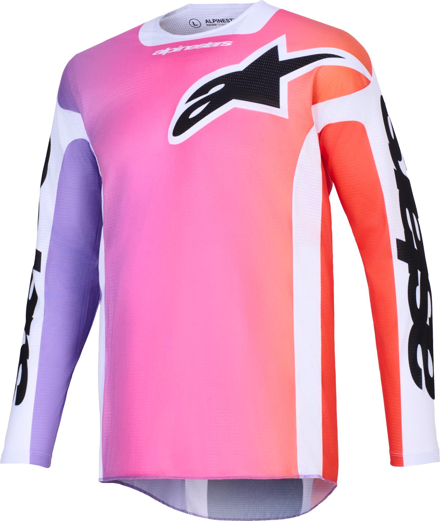 Alpinestars Motocross-Shirt Racer A Portl Motocross Jersey Atmungsaktiv