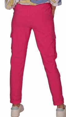 Charis Moda Cargohose Cargohose Sommerhose mit Tunnelzugschnürung